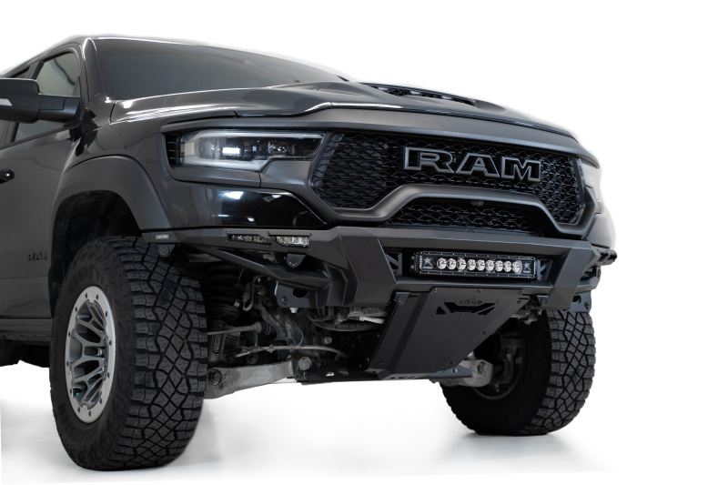 Ram TRX Bumper - Front - Addictive Desert Designs - Phantom Series - Hammer Black - `21-`23